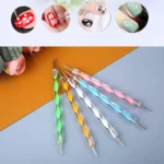 Ceramic Clay Indentation Sculpting Scraper Dotted Drill Nail Art Pen - Image 6