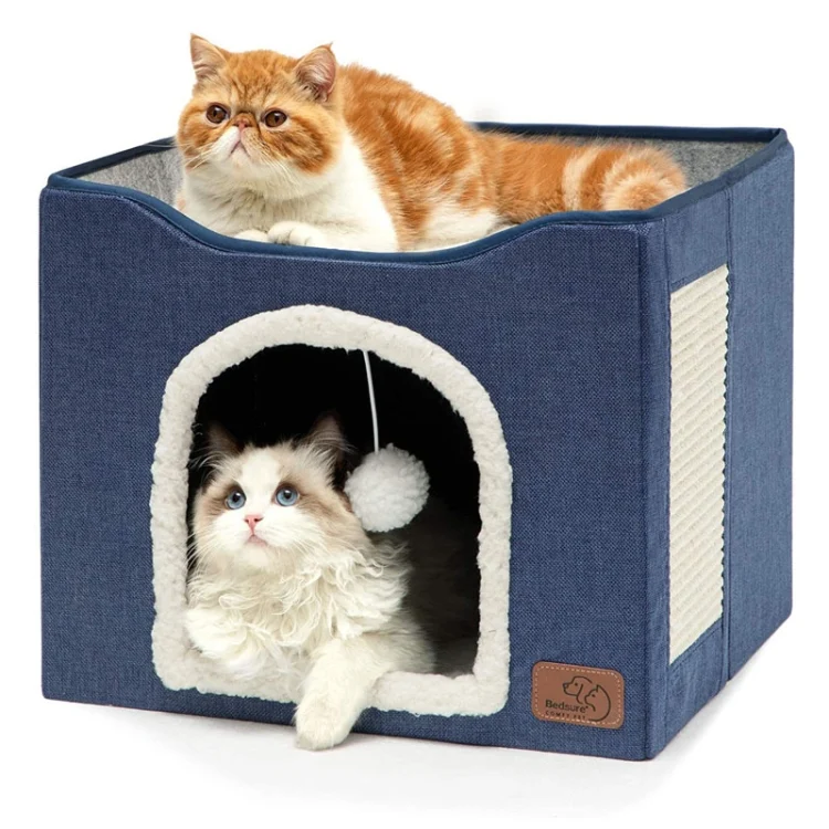 TBD0602985601A.webp Pet Stool Pet Kennel Indoor Foldable Storage Stool Cat Dog Kennel - Image 1