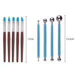 Carved Knife Silicone Pen Clay Pottery Tool Kit - Image 3