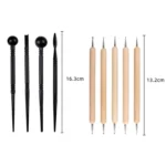 Carved Knife Silicone Pen Clay Pottery Tool Kit - Image 4