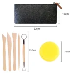 Carved Knife Silicone Pen Clay Pottery Tool Kit - Image 5