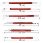 Double-head Radium Silk Knife Ceramic Clay Carving Tool - Image 3