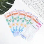 A6 6 Hole Budget Book Loose-leaf Replacement Core Handbook Insert,Spec: - Image 2