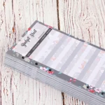 60 Sheets Cash Budget Card Loose-leaf Bookkeeping Replacement Core - Image 3