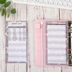 60 Sheets Cash Budget Card Loose-leaf Bookkeeping Replacement Core - Image 4