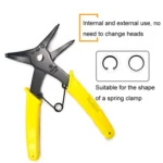 RUICHI 2 In 1 Multi-Function Clamp Spring Retainer Pliers - Image 4