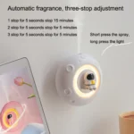 K-1101 Astronaut Automatic Timer Smart Aromatherapy Machine With Small Night Light - Image 4