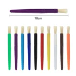 Children Leak-Proof Plastic Brush Washing Cup Palette Painting Brushes - Image 4