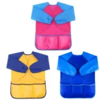 6 PCS/Set Children Painting Waterproof Stain-proof Backwards Cover-ups - Image 2