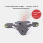 Slow Rebound Memory Foam Lumbar Pillow Neck Pillow Car Headrest - Image 4