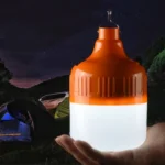 AB26 USB Charging LED Bulb Night Market Stall Lights Outdoor Camping Hanging Lamp, Power: - Image 2