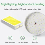 AB26 USB Charging LED Bulb Night Market Stall Lights Outdoor Camping Hanging Lamp, Power: - Image 5