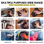 3 In 1 Wiping Cloth Cleaning Cloth For Wiping The Glass And Car Without Leaving Marks - Image 7