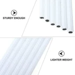 12 Inch Aluminum Alloy Rotary Rod Blinds Rod Adjustable Light Bar With Hook Handle - Image 4