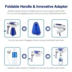 1600W  Handheld Folding Iron Mini Steam Iron - Image 4