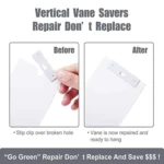 12 PCS / Set Venetian Blinds Metal Clip Hanging Piece Curtain Accessories - Image 5