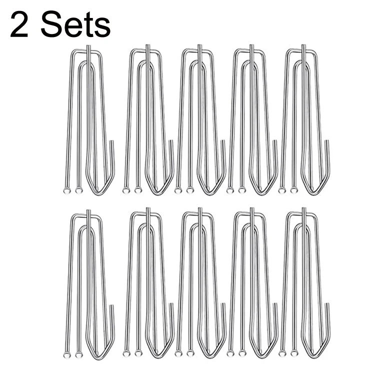 2 Sets Four Claw Hook Set Curtain Replacement Hook