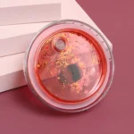 500ml Micro Landscape Plastic Cup Christmas Gift Double Cup - Image 4