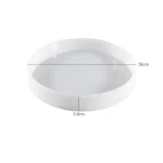 DIY Crystal Drip Rubber Round Table Mold Quicksand Table Silicone Mold - Image 3
