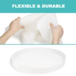 DIY Crystal Drip Rubber Round Table Mold Quicksand Table Silicone Mold - Image 4