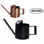 300ML Stainless Steel Watering Can with Long Spout - Image 2