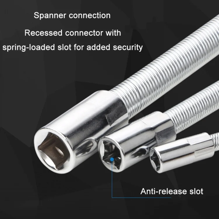 TBD0603000801_B3.webp 3 PCS/Set 1/4-3/8-1/2 Sleeve Extension Bendable Universal Joint Rod, Color: - Image 4