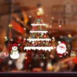 Christmas Decoration Stickers Scene Layout Window Static Stickers