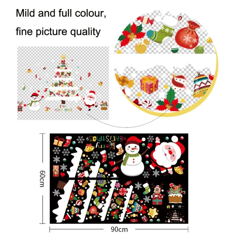TBD0603001701_B2.webp Christmas Decoration Stickers Scene Layout Window Static Stickers - Image 3