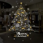 XH9293 Christmas Decoration Store Window Glass Self-adhesion Sticker, Size: 60x90cm - Image 2