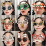 Christmas Weird Glasses Personalized Christmas Hair Clip - Image 3