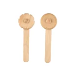 Plasticine Accessory DIY Slime Play Dough Wooden Tools Roller Stamp Rolling Pin Spoon - Image 3