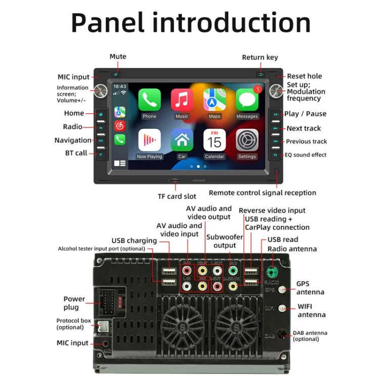 TBD06030162_B3.webp For Volkswagen Passat 7 Inch Bluetooth GPS Navigation Car Player - Image 4