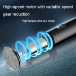 S-608 Smart Digital Display USB Charging Foot Grinder Exfoliating Electric Pedicure - Image 3