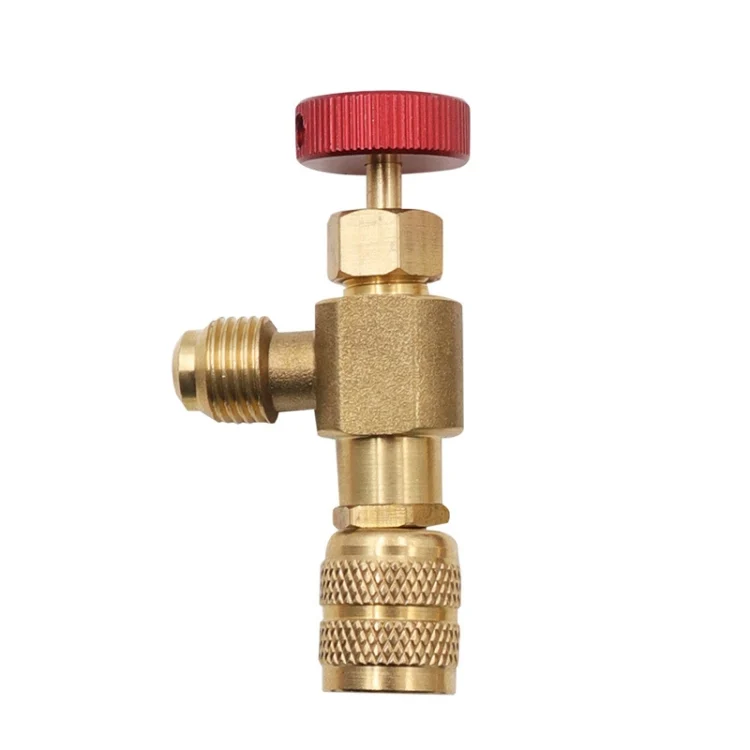 TBD0603020301A.webp Air Conditioner Fluoridation Safety Valve Refrigerant Filling Connector - Image 1