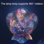 K850 LED Dinosaur Egg Remote Control Bluetooth Star Projection Light with Speaker Function - Image 4