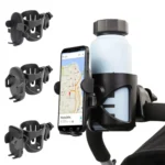 2 In 1 Stroller Bottle Drink Bottle Holder Mobile Phone Holder - Image 6