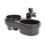 Stroller Double Cup Holder Pushchair Bottle Snack Box Shelf - Image 2