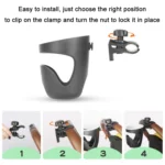 Baby Strollers Universal Multifunctional Bottle Cup Holder - Image 6