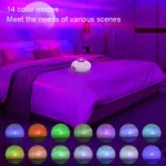 K-1106 Flying Saucer Projection Light Starry Empty Northern Light Projection Lamp - Image 3