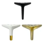 10cm Short-Sided Metal Sofa and Coffee Table Legs - Image 2