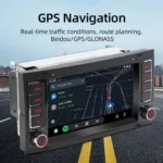 For Volkswagen Touareg 7 Inch GPS Navigation WIFI Car MP5 - Image 5