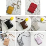 Fashion Versatile Vertical Models Single Shoulder Crossbody Mobile Phone Bag - Image 2