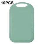 10 PCS Plastic Anti-Slip Kitchen Cutting Board