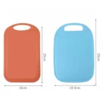 10 PCS Plastic Anti-Slip Kitchen Cutting Board - Image 2