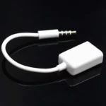 10 PCS Y-1502 14cm Car AUX Audio Cable To USB Car 3.5mm Adapter Cable - Image 3