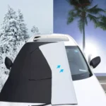Car Front Window Snow Coated Silver Cloth Anti-freeze Sun Blocker Cover