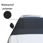 Car Front Window Snow Coated Silver Cloth Anti-freeze Sun Blocker Cover - Image 4