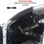 Car Front Window Snow Coated Silver Cloth Anti-freeze Sun Blocker Cover - Image 5