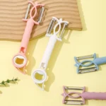 3 PCS 7 In 1 Multifunctional Peeling Bottle Opener Peeler Grater Can Opener - Image 6