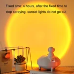 Astronaut Astronaut Humidifier Home Air Sprayer Sunset Lights - Image 5